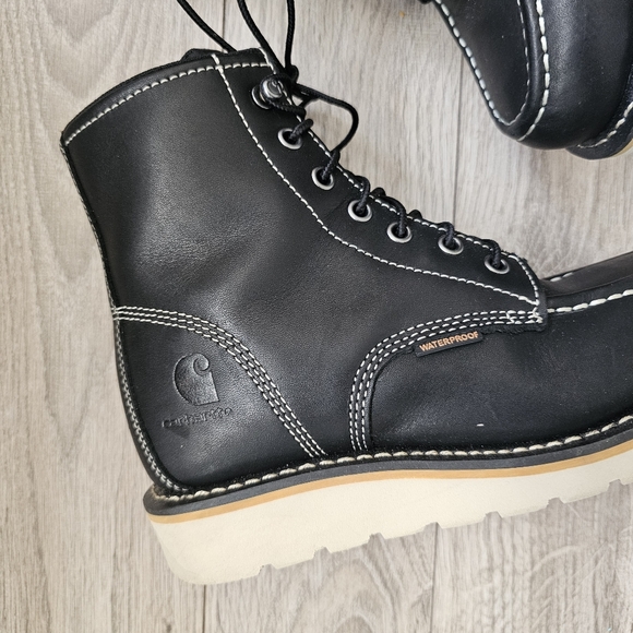 Carhartt Women's Waterproof 6" Moc Toe Wedge Boot - Picture 3 of 9